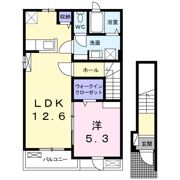 パーク サイド メグミの間取り画像
