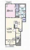 ネオ岐南Bの間取り画像