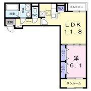 ウィンフィールド博多南の間取り画像
