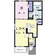 メゾン ド シャンの間取り画像