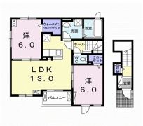 サクラの間取り画像