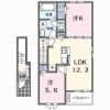 クララボージャ Aの間取り画像