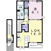 プレイン ハルカの間取り画像