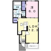 ブラン ノワールの間取り画像