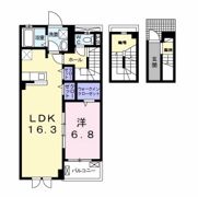 ル トレフルの間取り画像