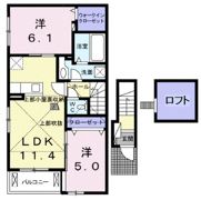 アベニールの間取り画像