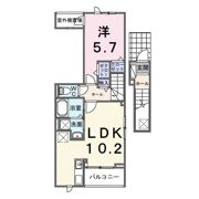 ホグワーツBの間取り画像