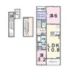 ホグワーツBの間取り画像