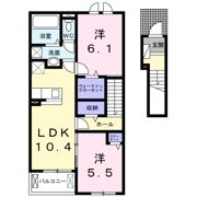 ボヌールAの間取り画像