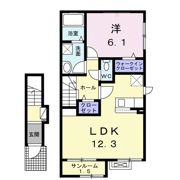 コクーン吹上の間取り画像