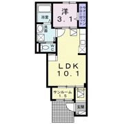 M’sgarden三次十日市南の間取り画像