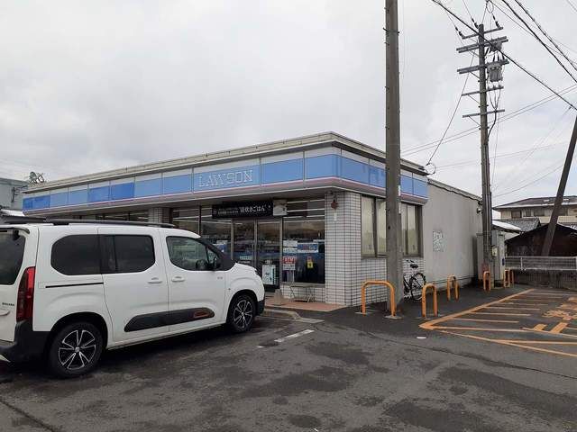 近くのローソン 甲南市原店まで80m(徒歩1分)