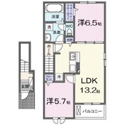 グランディール Ⅰの間取り画像