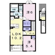 ジェルメ Tの間取り画像