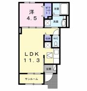 グレイス ミオの間取り画像