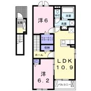フィデール田川Aの間取り画像