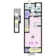 アリアーテCの間取り画像
