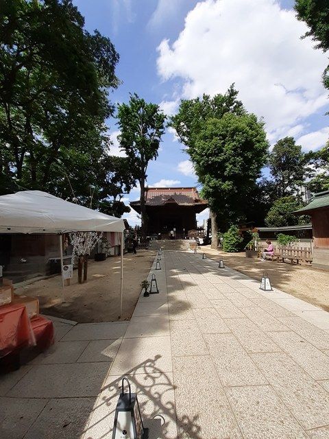 近くの戸越八幡神社まで371m（徒歩5分）