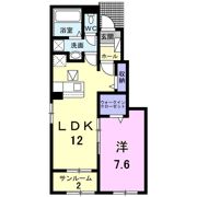 エミネンス須恵Ⅰの間取り画像
