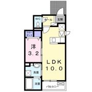 アンジュ メゾンの間取り画像