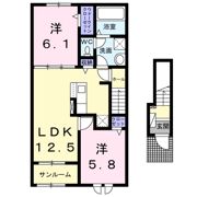 アダージョの間取り画像