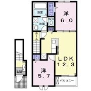 プラシード NS Ⅱの間取り画像