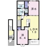 グランディールの間取り画像
