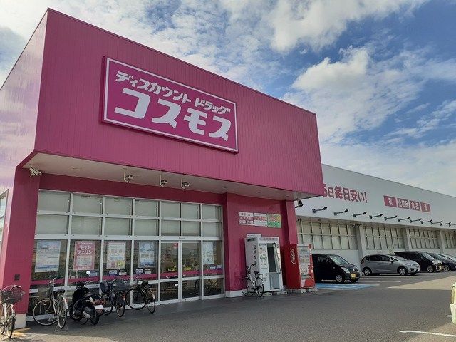 近くのドラッグストアまで700m（徒歩9分）