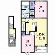 ニューライズ上野田の間取り画像