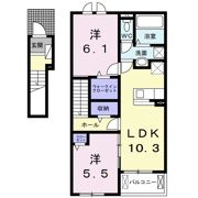 メゾンK・Aの間取り画像