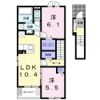 メゾンK・Aの間取り画像
