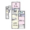 サニーフラットⅡの間取り画像