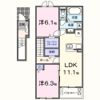 カーサ ファミーユの間取り画像