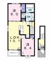 LaLaLa Sakai Ⅰの間取り画像