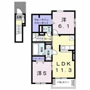 ロータス川宮3の間取り画像