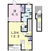 ウイング Cの間取り画像