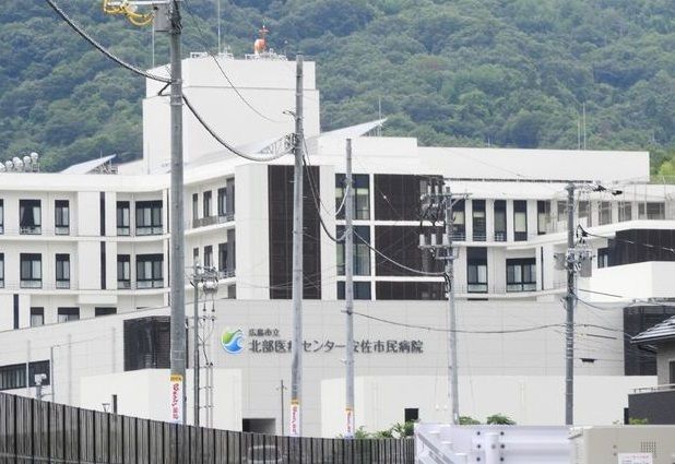 近くの安佐市民病院まで850m（徒歩11分）