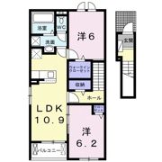 Clair Minami Aの間取り画像