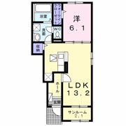 エクセランⅡの間取り画像