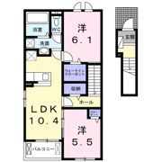ヴィラ ミスズ Ⅱの間取り画像