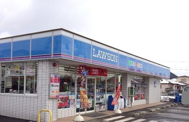 近くのローソン福島森合店まで180m（徒歩3分）