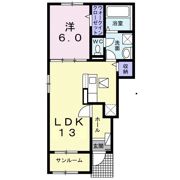 リジエール Cの間取り画像