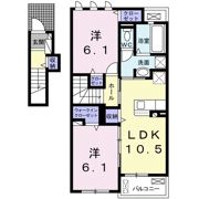 サン ガーデン Ⅱの間取り画像