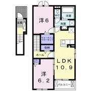 クラール牛神 Bの間取り画像