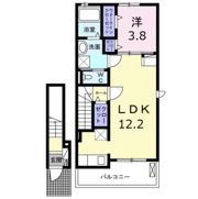 グランスターツ Bの間取り画像