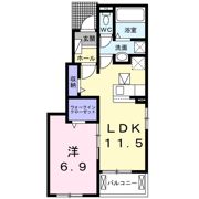 エレガンスKMの間取り画像