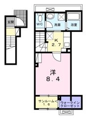 ボニート・Kの間取り画像