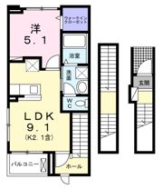 ボニート・Kの間取り画像