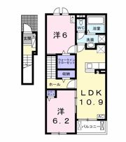 センシア六条の間取り画像