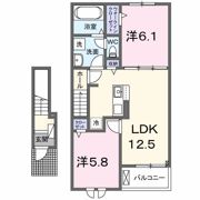 グラン ソレイユの間取り画像